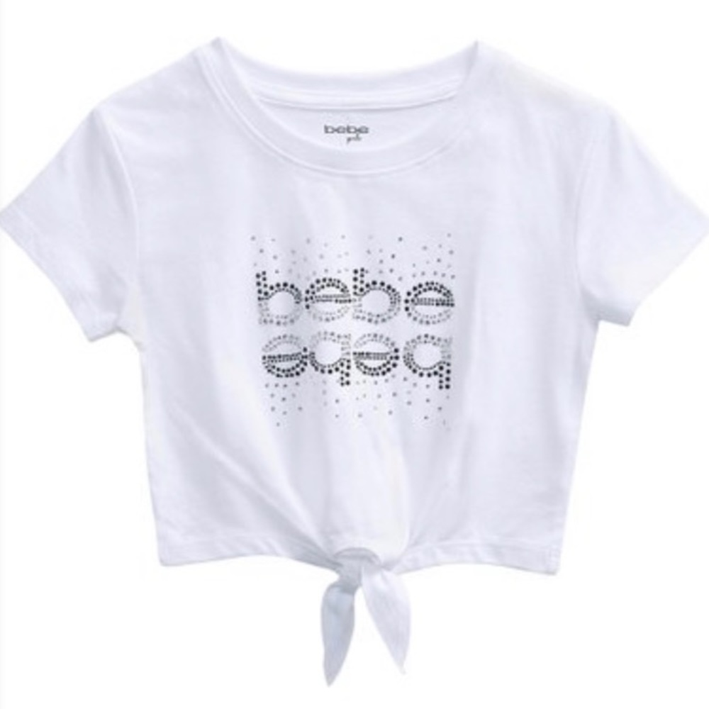 Bebe Knot-Front Tee Size 3T
